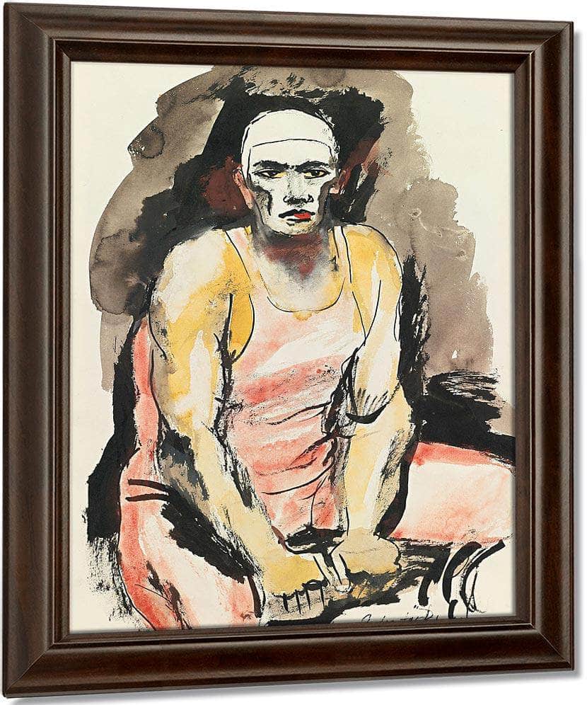 Study For Roberto By Walt Kuhn Fine Art Print
