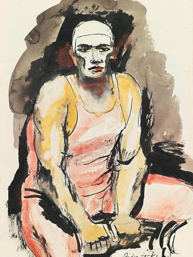 Study For Roberto By Walt Kuhn Fine Art Print