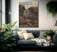 Study For Stratford Mill By John Constable Fine Art Print