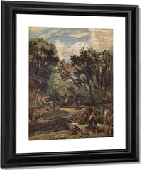 Study For Stratford Mill By John Constable Fine Art Print