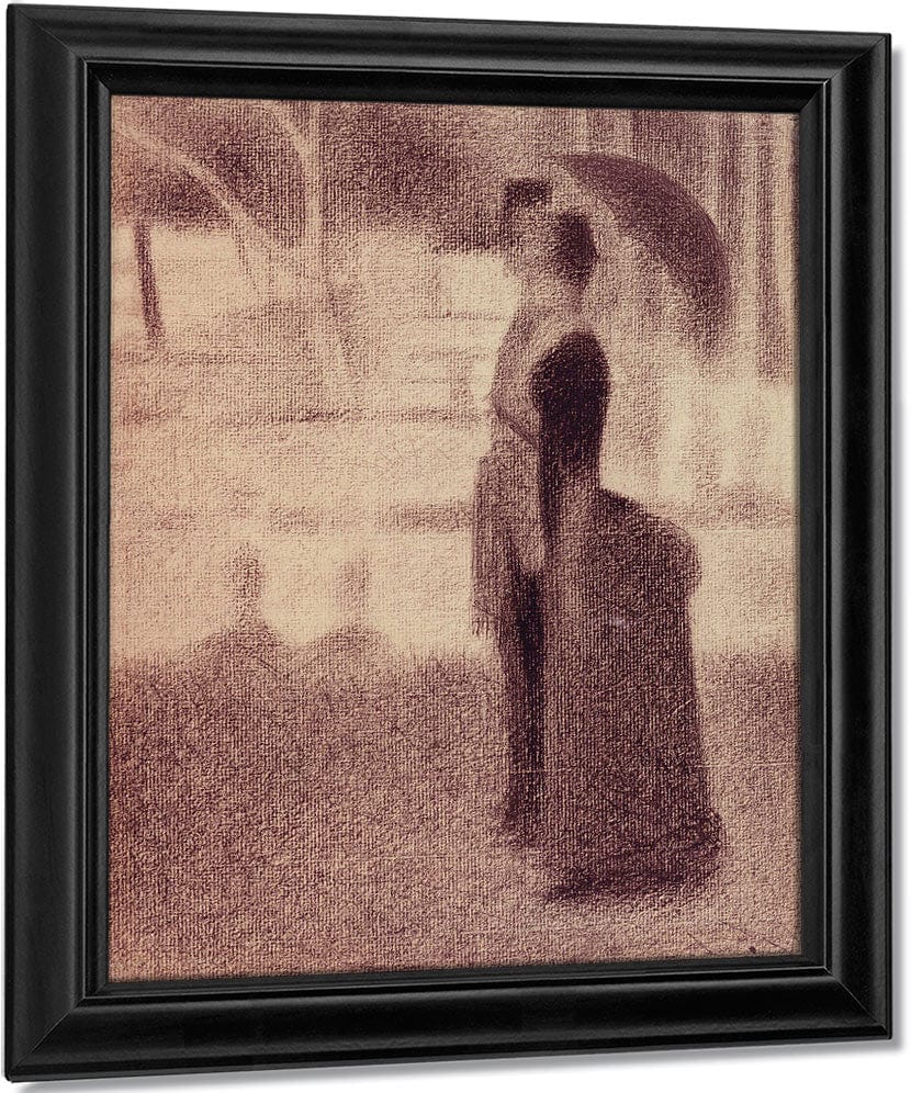 Study For Sunday Afternoon On The Island Of La Grande Jatte By Georges Pierre Seurat Fine Art Print