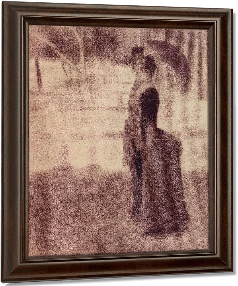 Study For Sunday Afternoon On The Island Of La Grande Jatte By Georges Pierre Seurat Fine Art Print
