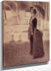 Study For Sunday Afternoon On The Island Of La Grande Jatte By Georges Pierre Seurat Fine Art Print