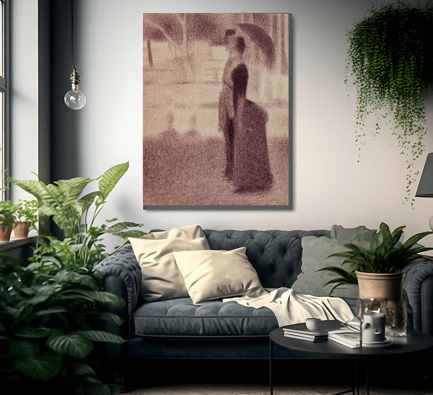 Study For Sunday Afternoon On The Island Of La Grande Jatte By Georges Pierre Seurat Fine Art Print
