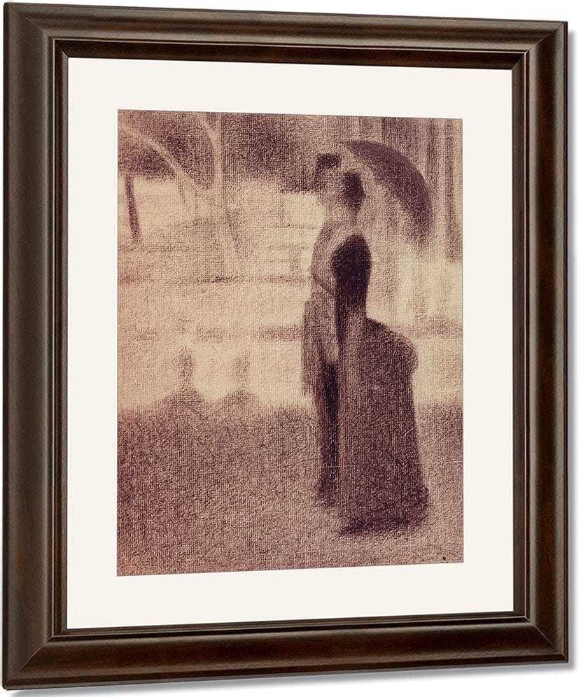 Study For Sunday Afternoon On The Island Of La Grande Jatte By Georges Pierre Seurat Fine Art Print