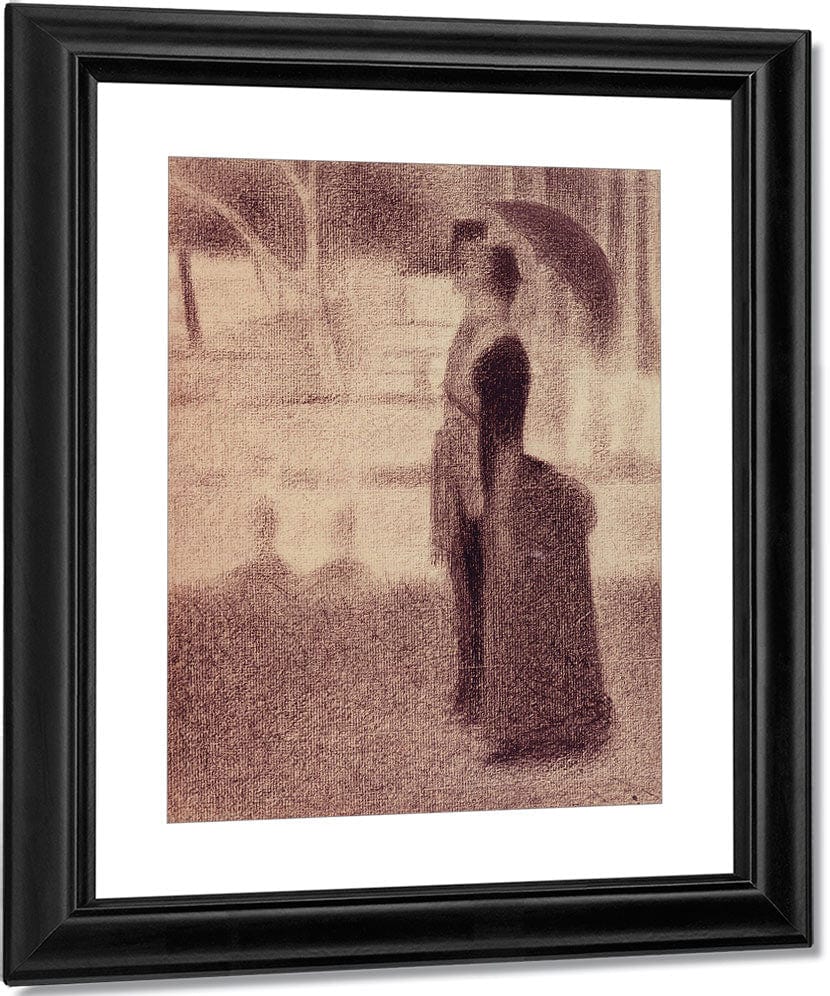 Study For Sunday Afternoon On The Island Of La Grande Jatte By Georges Pierre Seurat Fine Art Print