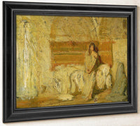 Study For The Annunciation By Henry Ossawa Tanner Fine Art Print
