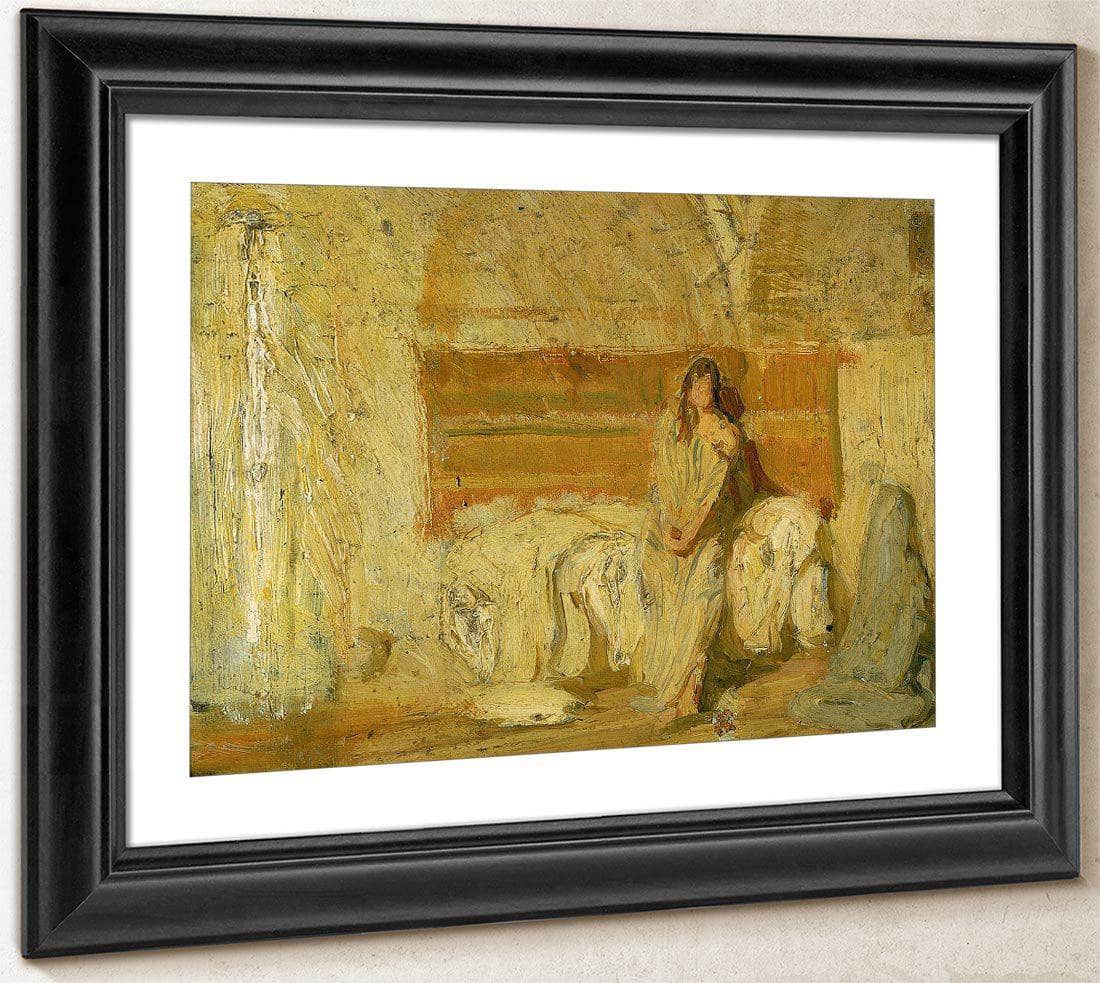 Study For The Annunciation By Henry Ossawa Tanner Fine Art Print