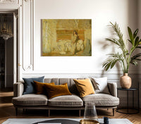 Study For The Annunciation By Henry Ossawa Tanner Fine Art Print