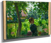 Study For The Bagpipe Lesson By Henry Ossawa Tanner Fine Art Print