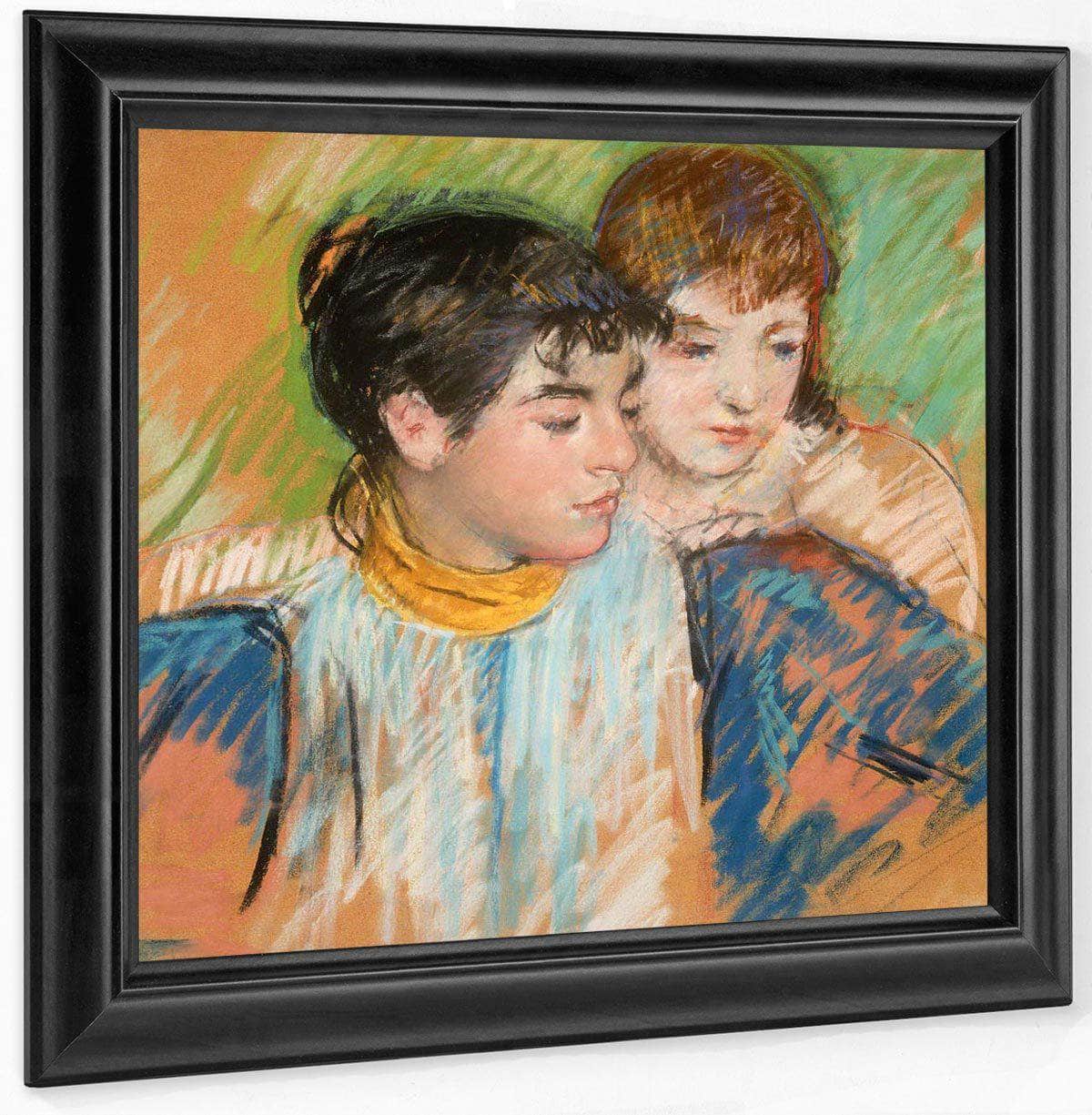 Study For The Banjo By Cassatt Mary Fine Art Print