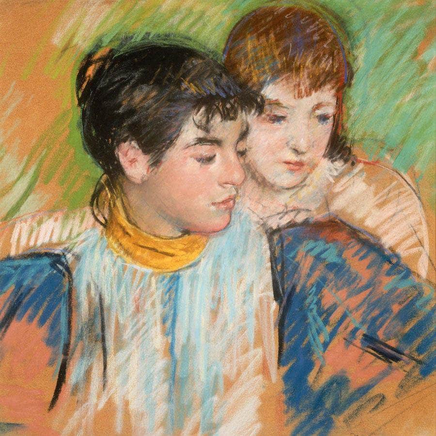Study For The Banjo By Cassatt Mary Fine Art Print