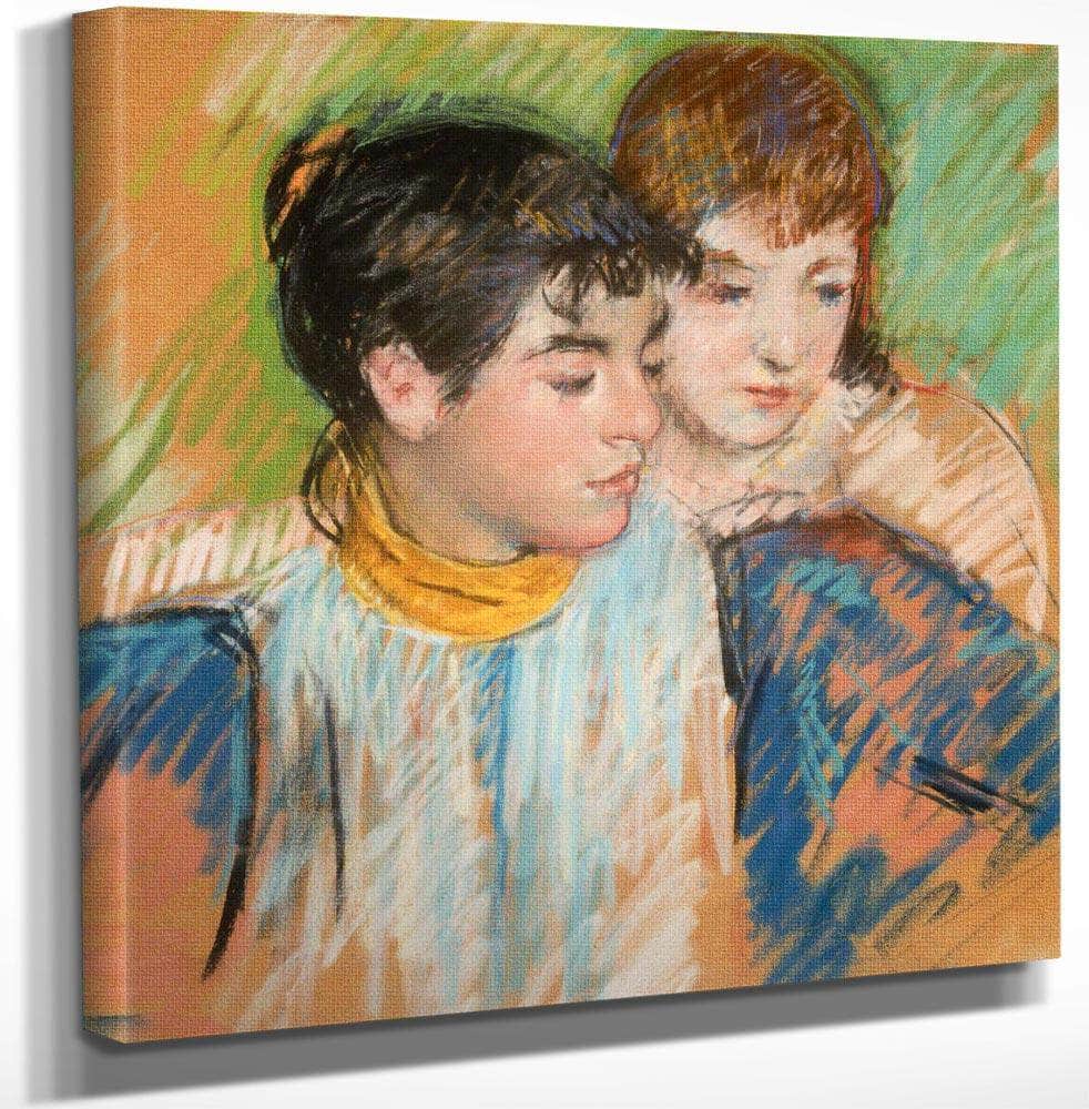 Study For The Banjo By Cassatt Mary Fine Art Print