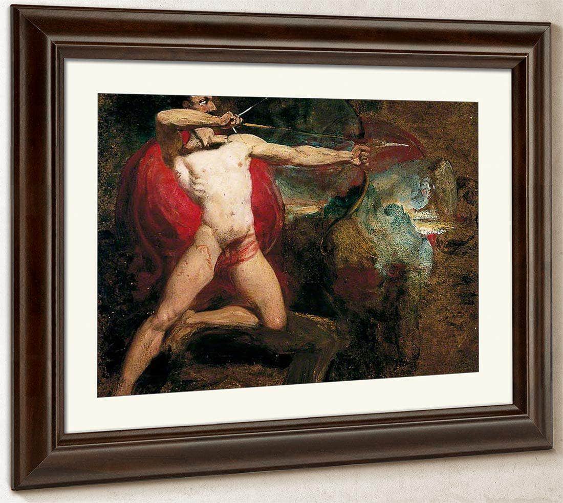Study For The Bowman By William Etty Fine Art Print