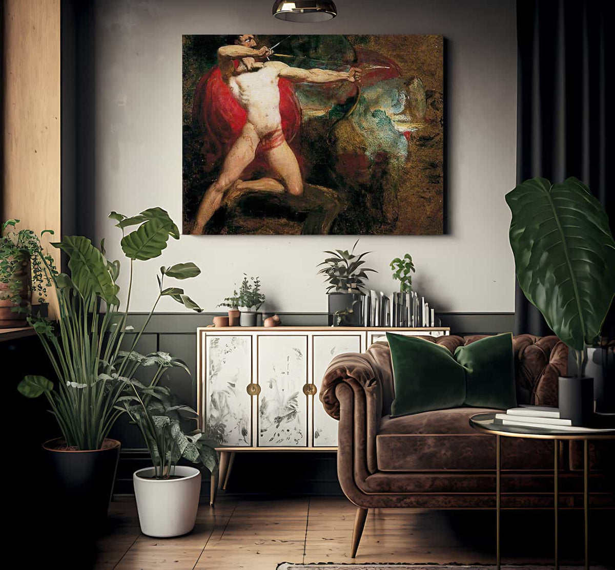 Study For The Bowman By William Etty Fine Art Print