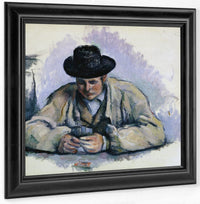 Study For The Cardplayers By Paul Cezanne Fine Art Print