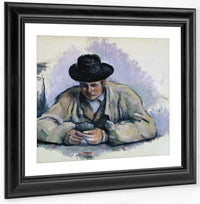 Study For The Cardplayers By Paul Cezanne Fine Art Print
