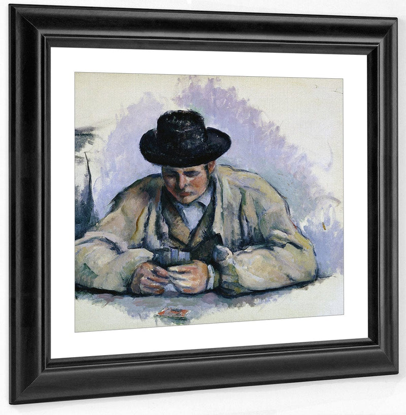 Study For The Cardplayers By Paul Cezanne Fine Art Print