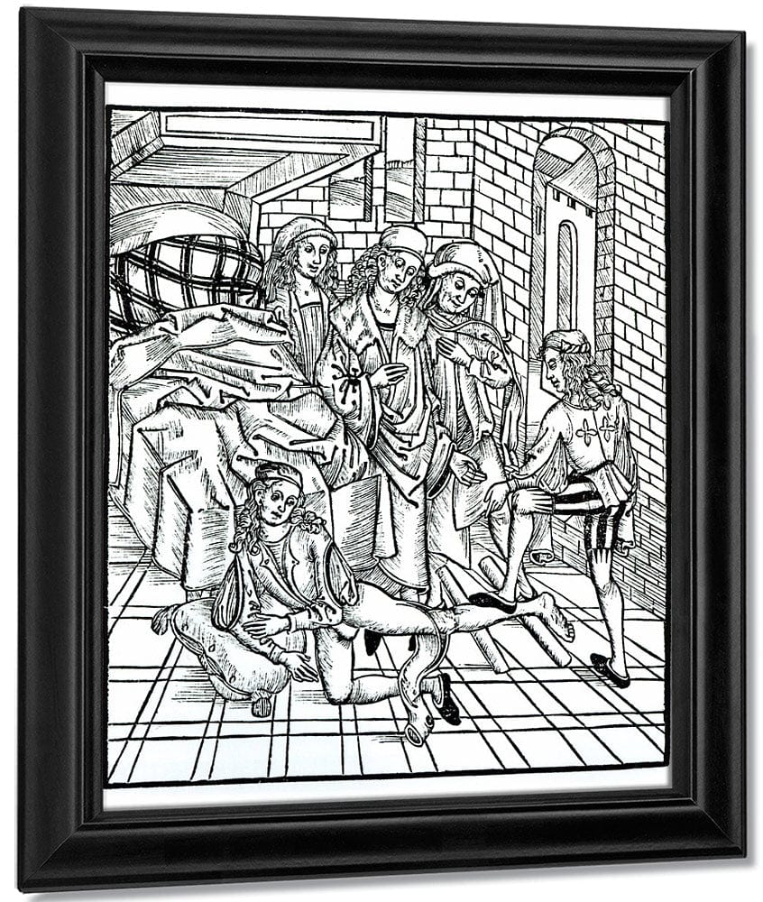 Study For The Death Of Sardanapalus By Ferdinand Victor Eugene Delacroix Fine Art Print