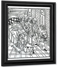 Study For The Death Of Sardanapalus By Ferdinand Victor Eugene Delacroix Fine Art Print