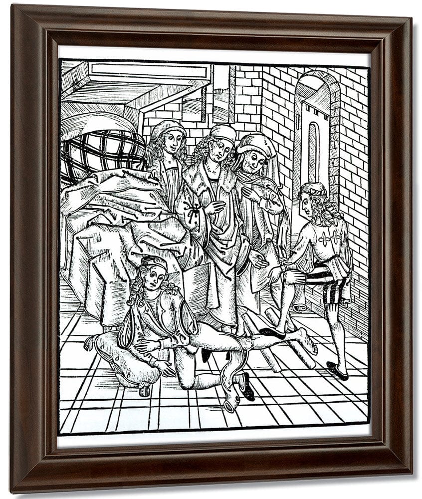 Study For The Death Of Sardanapalus By Ferdinand Victor Eugene Delacroix Fine Art Print