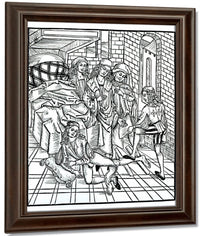 Study For The Death Of Sardanapalus By Ferdinand Victor Eugene Delacroix Fine Art Print