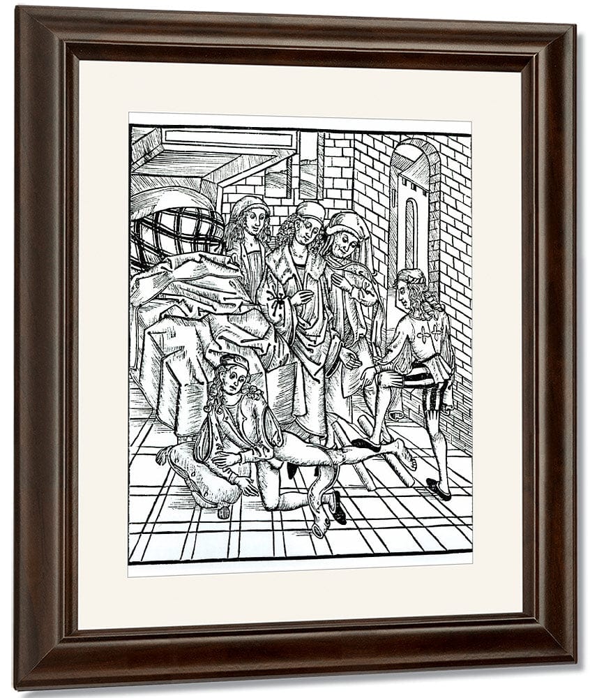 Study For The Death Of Sardanapalus By Ferdinand Victor Eugene Delacroix Fine Art Print