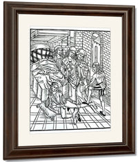 Study For The Death Of Sardanapalus By Ferdinand Victor Eugene Delacroix Fine Art Print