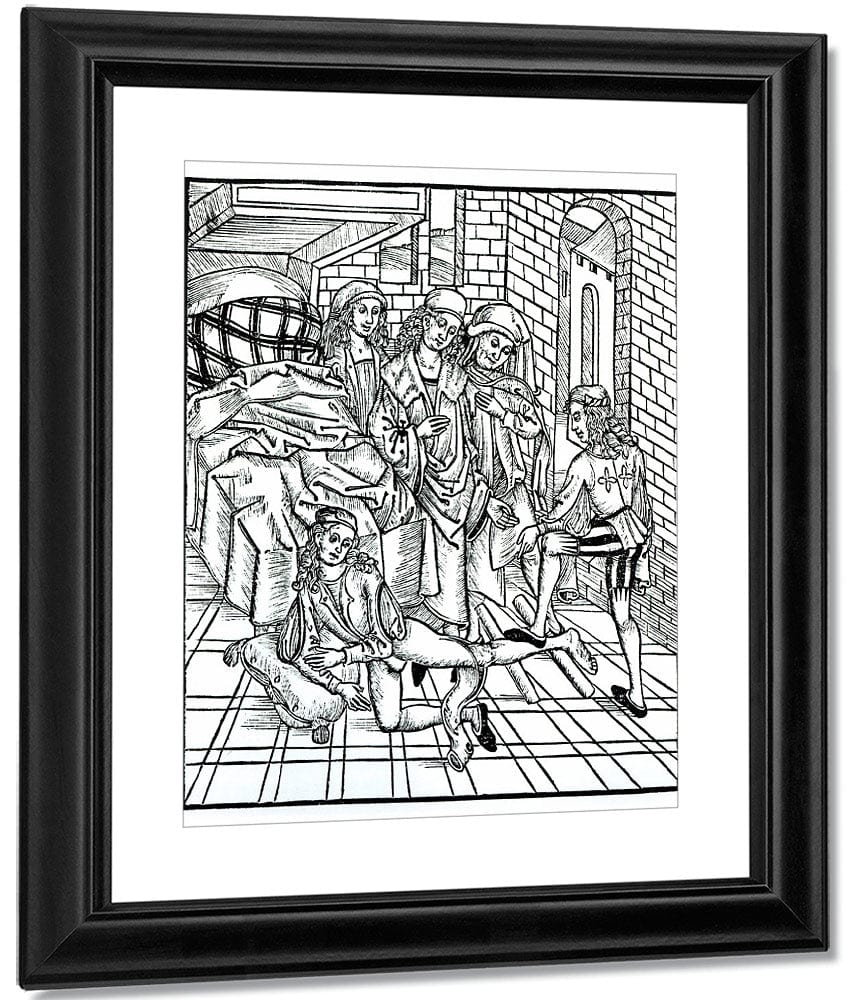 Study For The Death Of Sardanapalus By Ferdinand Victor Eugene Delacroix Fine Art Print