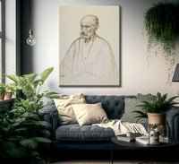 Study For The Disciple Peter By Henry Ossawa Tanner Fine Art Print