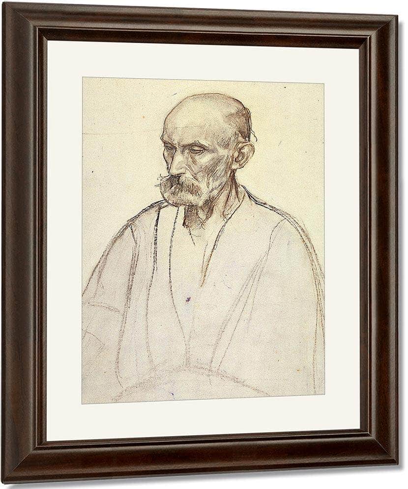 Study For The Disciple Peter By Henry Ossawa Tanner Fine Art Print