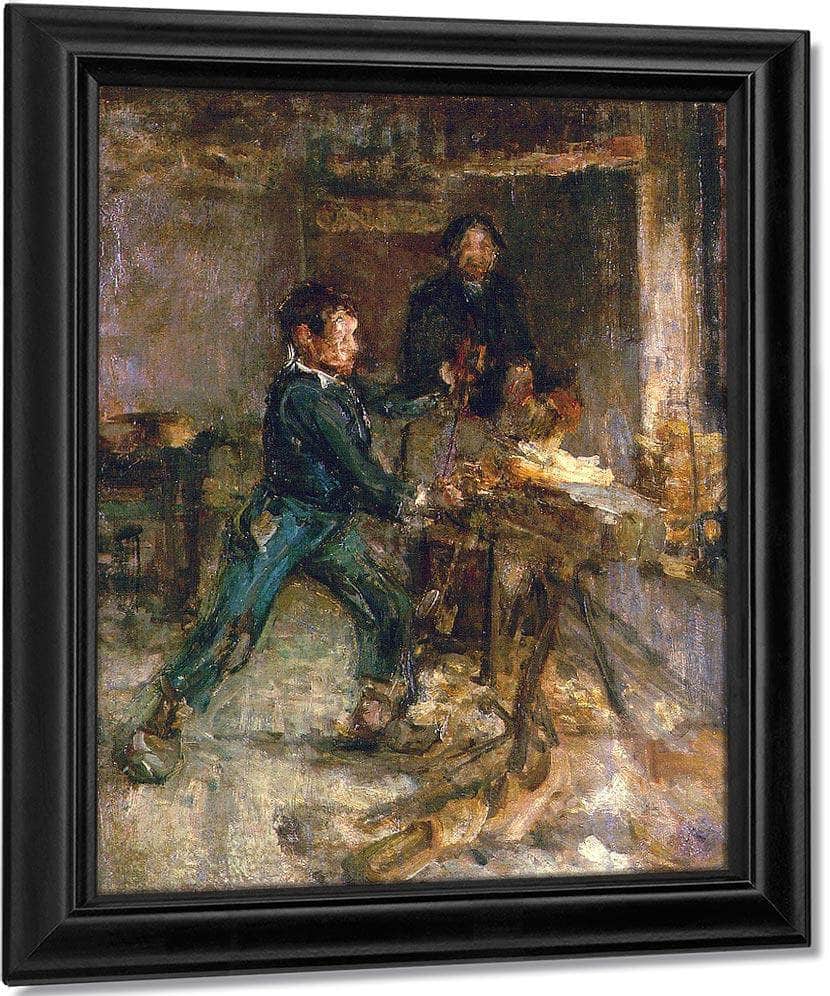Study For The Young Sabot Maker By Henry Ossawa Tanner Fine Art Print