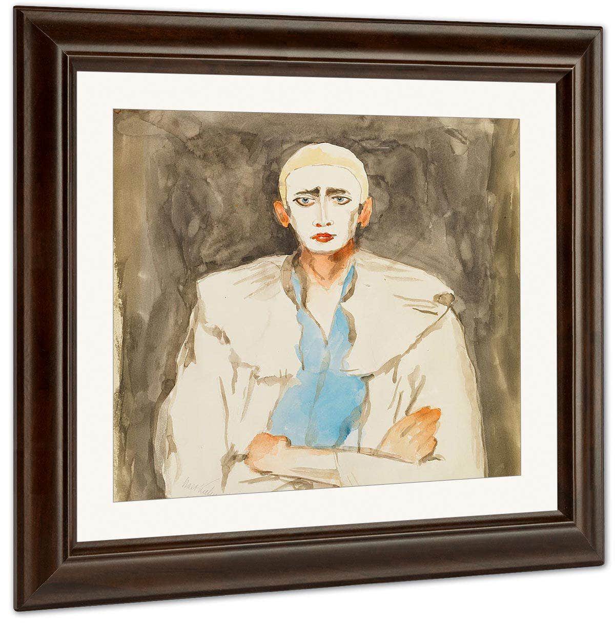 Study For 'Young Clown' By Walt Kuhn Fine Art Print
