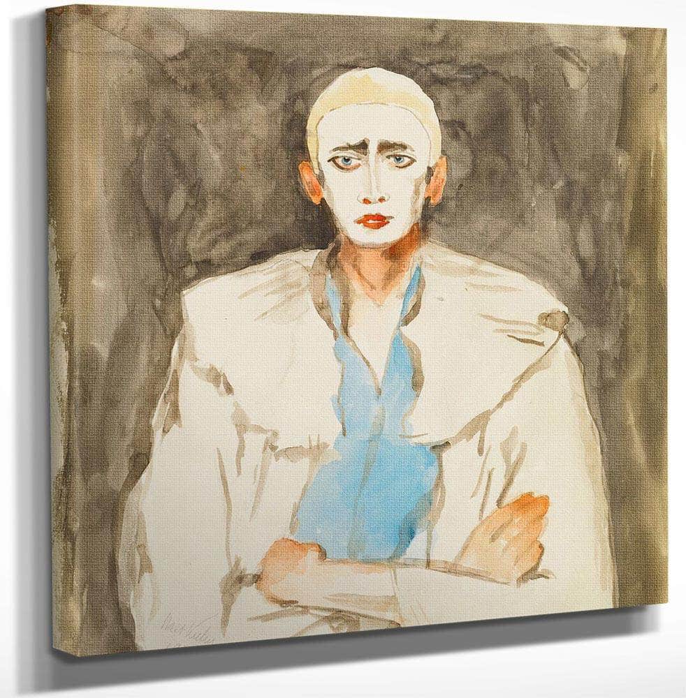 Study For 'Young Clown' By Walt Kuhn Fine Art Print