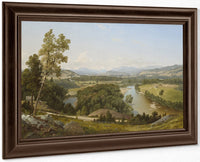 Study, Franconia Mountains From West Campton, New Hampshire By David Johnson Fine Art Print