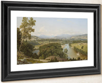 Study, Franconia Mountains From West Campton, New Hampshire By David Johnson Fine Art Print