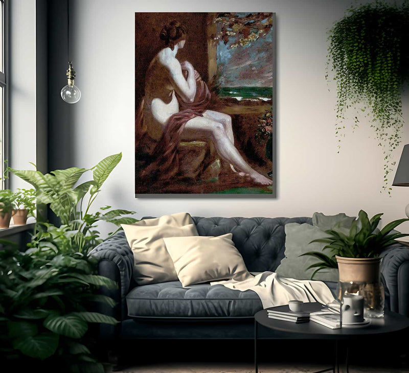 Study From Life By William Etty Fine Art Print