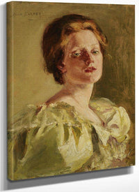 Study In Auburn By Alice Pike Barney Fine Art Print