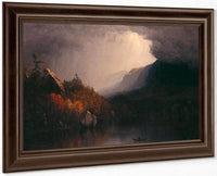 Study Of A Coming Storm On Lake George By Sanford Robinson Gifford Fine Art Print