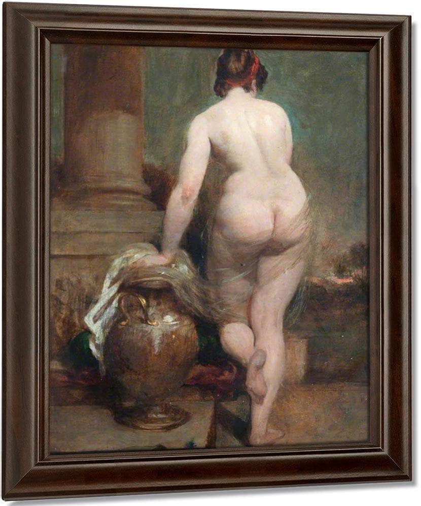 Study Of A Female Nude By William Etty Fine Art Print
