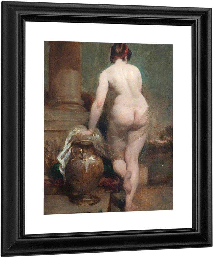 Study Of A Female Nude By William Etty Fine Art Print