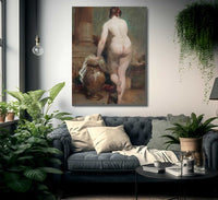 Study Of A Female Nude By William Etty Fine Art Print