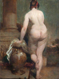 Study Of A Female Nude By William Etty Fine Art Print