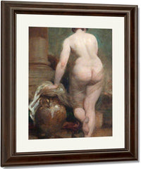 Study Of A Female Nude By William Etty Fine Art Print