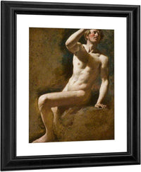 Study Of A Male Nude 3 By William Etty Fine Art Print