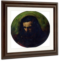 Study Of A Man's Head 3 By William Etty Fine Art Print