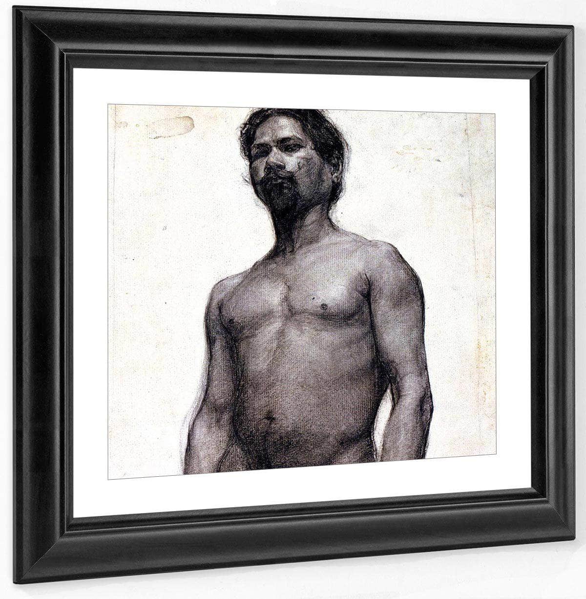 Study Of A Negro Man By Henry Ossawa Tanner Fine Art Print