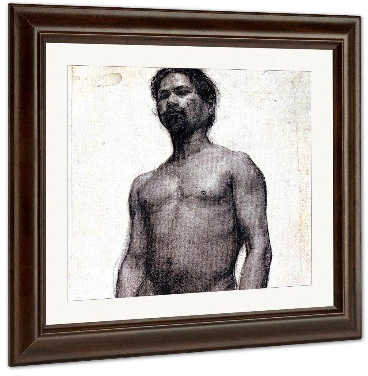 Study Of A Negro Man By Henry Ossawa Tanner Fine Art Print
