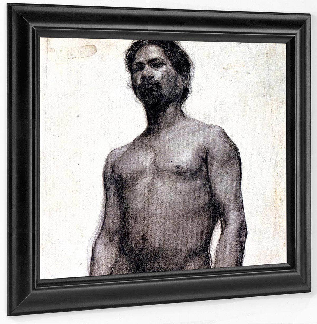 Study Of A Negro Man By Henry Ossawa Tanner Fine Art Print