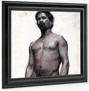Study Of A Negro Man By Henry Ossawa Tanner Fine Art Print